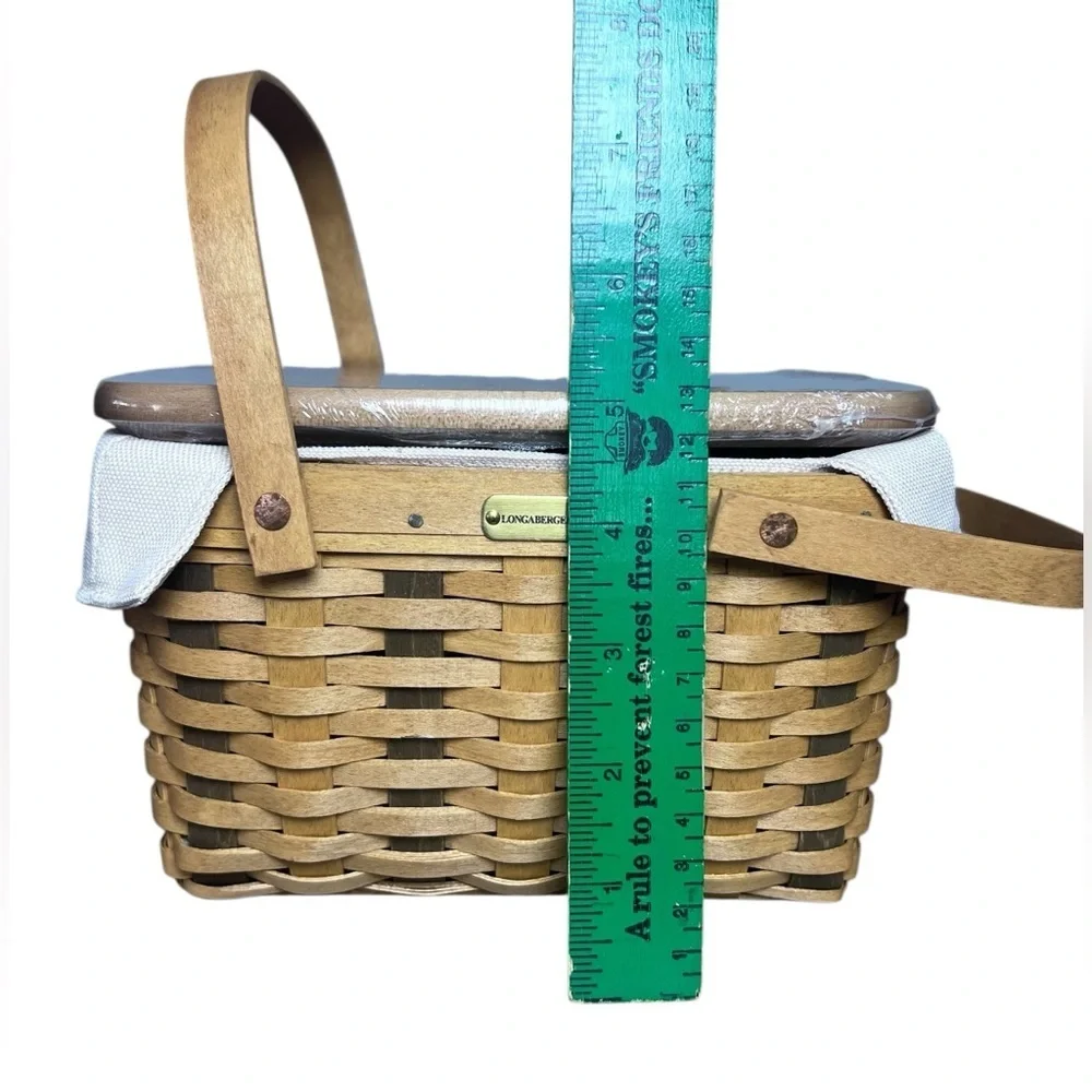 Longaberger NEW 2007 Home Office 10th Anniversary Basket Combo Collector Charm